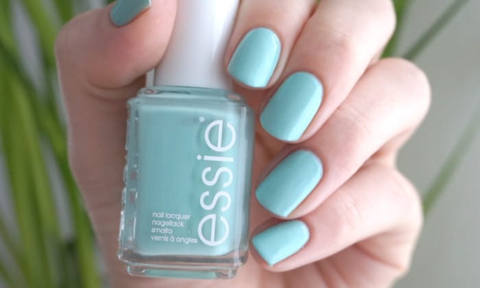 swatch of Essie blossom dandy from the spring 2015 collection