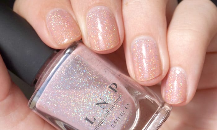 swatch of ILNP sweet pea in the sun