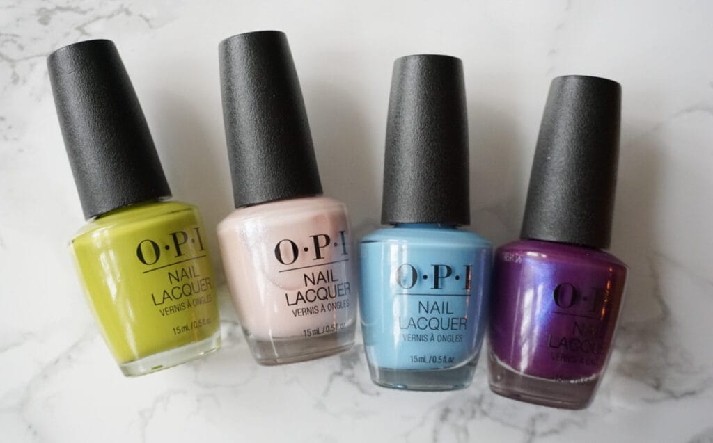 Swatches of the OPI Malibu collection for Summer 2021 (Part 1)