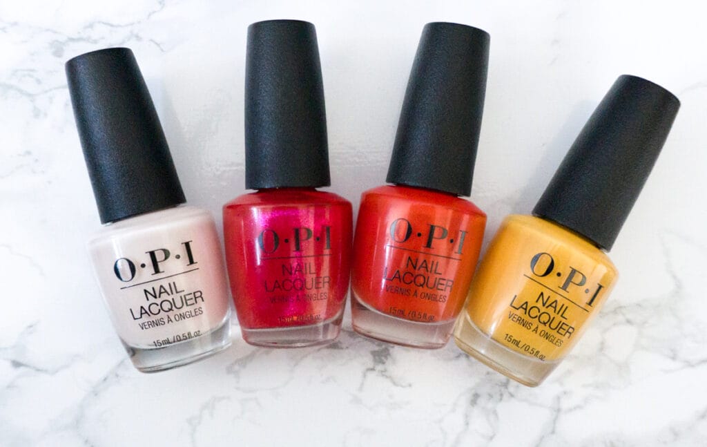 Swatches of the OPI Malibu collection for Summer 2021 (Part 2)