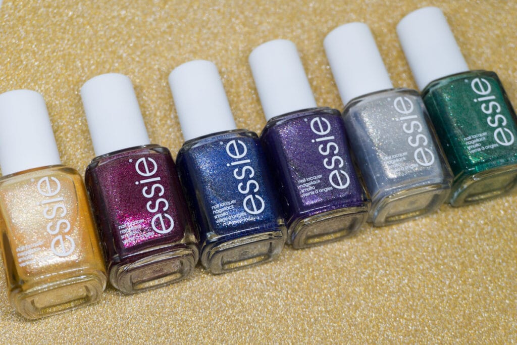 Swatches of the Essie Rumor jazz it collection (Fall/Winter 2021)