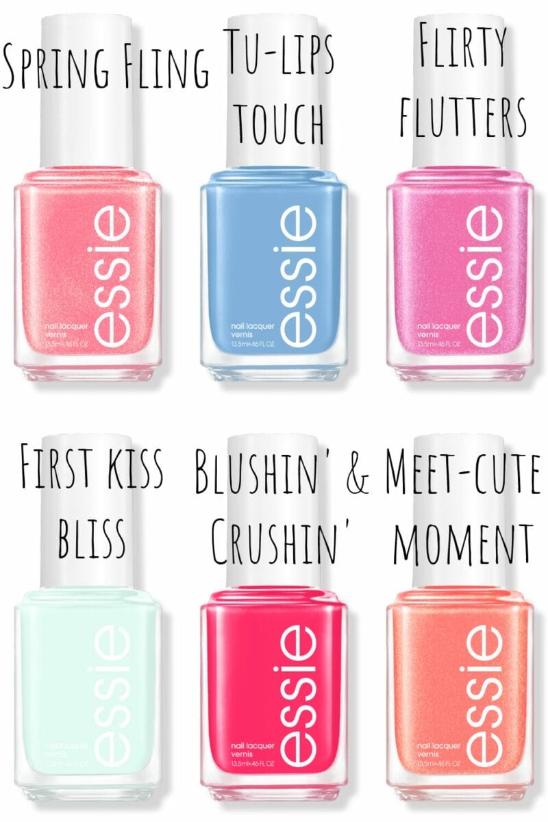 Essie Spring 2024 (Blushin' & Crushin') Noae Nails