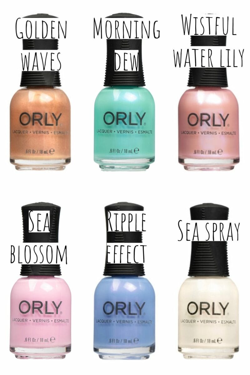 Orly Spring 2024 (Aqua Aura, Color pass spoiler!) Noae Nails